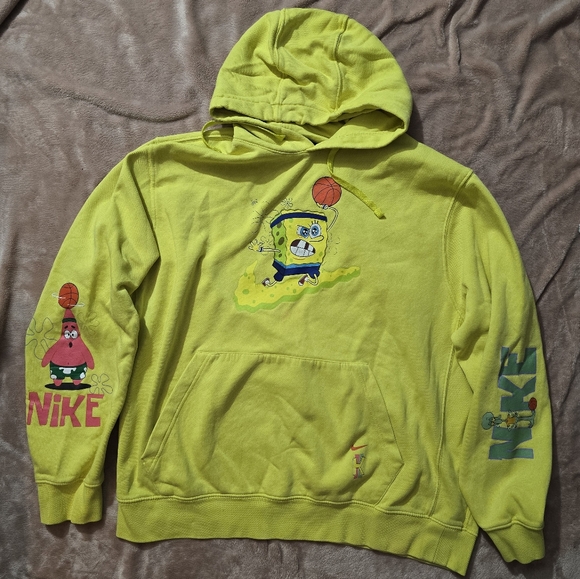 Nike Other - Nike Kyrie Irving X SpongeBob Limited Edition Hoodie Sweatshirt Men’s XLARGE